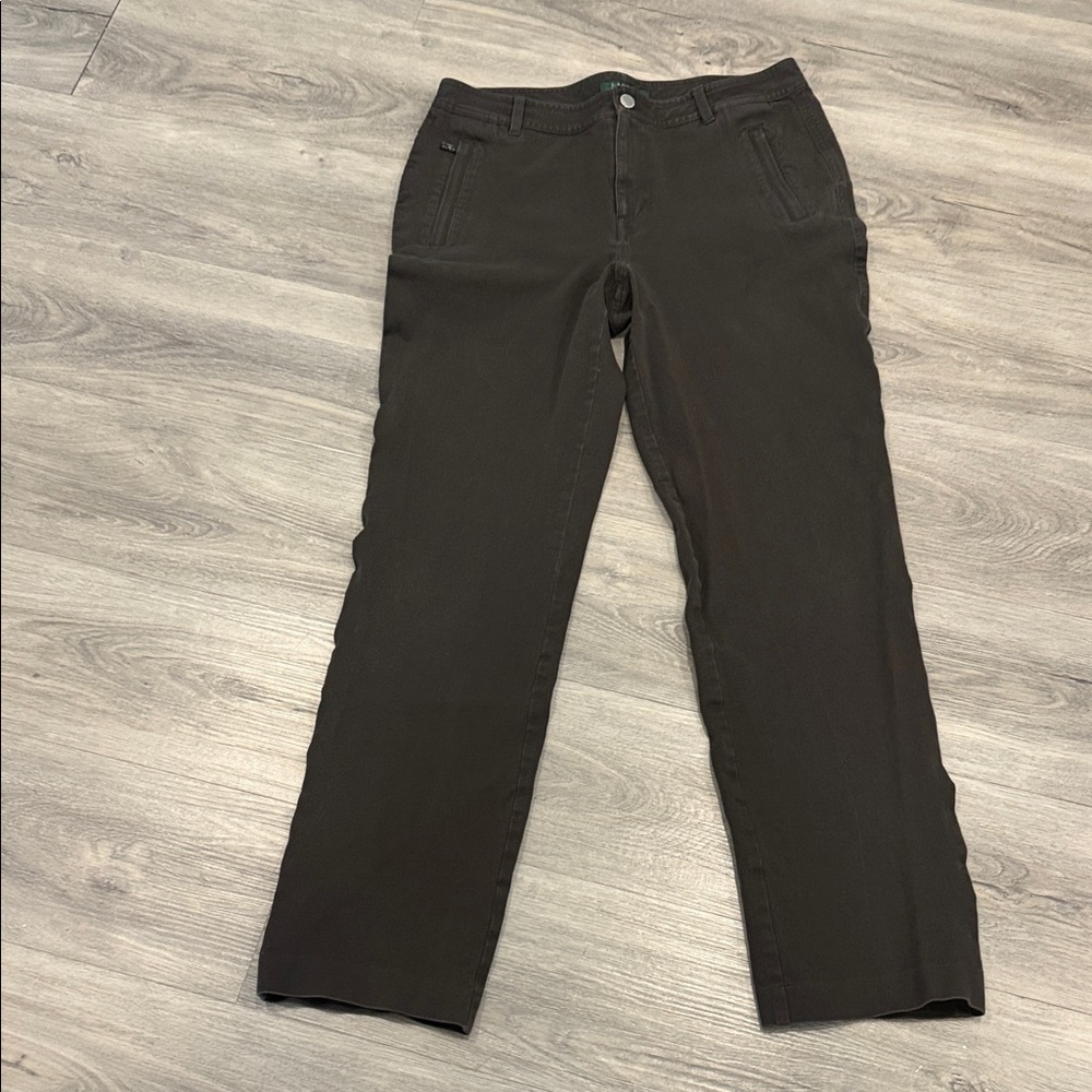 Ralph Lauren Charcoal Casual Pants size 8